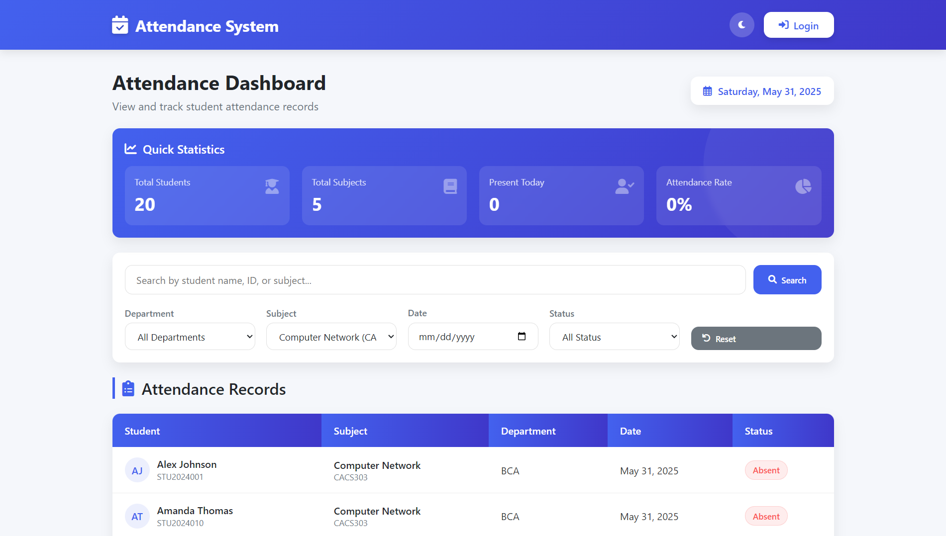 College Notes Sharing App